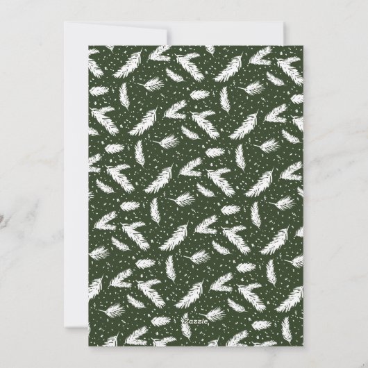 Pas getrouwd eerste kerstkaart onze eerste kerst (Achterkant)