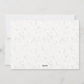 Pas getrouwd-feestdag, met huwelijk en huwelijk feestdagenkaart (Achterkant)