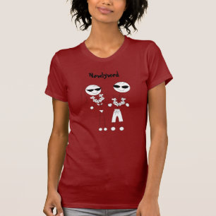 Pas getrouwd Honeymooners T-shirt