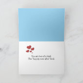 Pas getrouwd kikkers op Lily Pad Kaart (Binnen)