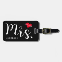 Pas getrouwd mevrouw Black and White