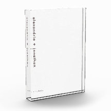 Pas getrouwd Monogram minimalistisch Moderne Foto