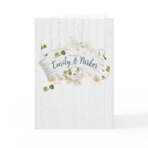 Pas getrouwd namen op berk scroll met ivy