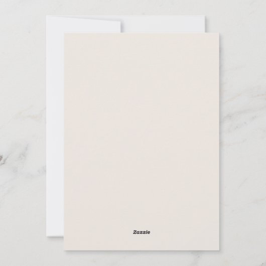 Pas getrouwd net getrouwd en vrolijk kerst ivoor feestdagenkaart (Achterkant)