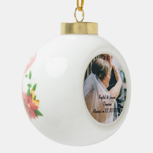 Pas getrouwd Ornament (Links)