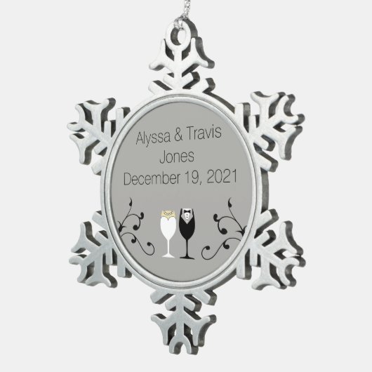 Pas getrouwd Ornament (Rechts)