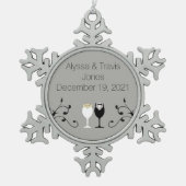 Pas getrouwd Ornament (Voorkant)