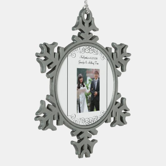 Pas getrouwd Ornament (Links)