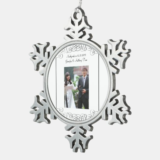 Pas getrouwd Ornament (Rechts)