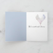 Pas getrouwd paar lucifers met vlammen kaart (Binnen)