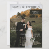 Pas getrouwd Photo Magazine Hoesje Forever gaat va (Voorkant)