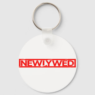 Pas getrouwd Stamp Sleutelhanger