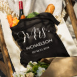 Pas getrouwd Typografie Script Tote Bag<br><div class="desc">Pas getrouwd "Mrs." scripttypografische cadeaus</div>