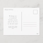 Pas getrouwd vakantie briefkaart (Achterkant)