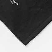 Pas getrouwd voor persoonlijke fotocollage: cadeau fleece deken (Hoek)