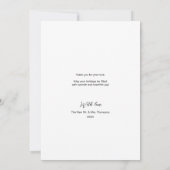 Pas getrouwd Waterverf krans Foto Getrouwd Kerstmi Feestdagenkaart (Achterkant)