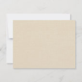 Pas getrouwd Weddenschap paar Monogram briefkaart (Achterkant)