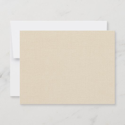 Pas getrouwd Weddenschap paar Monogram briefkaart (Achterkant)