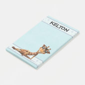 Pas giraffe aan post-it nota's aan post-it® notes (Schuin)