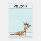 Pas giraffe aan post-it nota's aan post-it® notes (Voorkant)