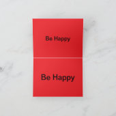 Pas goed op jezelf. Dank u - Elegant Wenskaart Bedankkaart (Binnen)