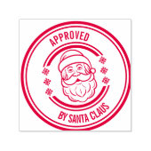 Pas goedgekeurd door Santa stempel aan (Design)