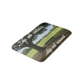 Pas Golf aan Stap in Stillness Design Badmat (Gekanteld)