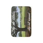 Pas Golf aan Stap in Stillness Design Badmat (Voorkant Verticaal)