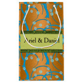 Pas Gouden Jasmijn Flapper Stijl aan Klein Cadeauzakje (Achterkant)