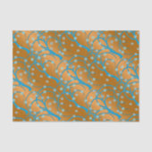 Pas Gouden Jasmijn Flapper Stijl aan Tissuepapier (Voorkant)