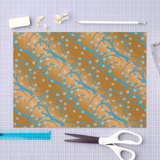 Pas Gouden Jasmijn Flapper Stijl aan Tissuepapier (Craft)