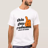 Pas guy/gal afstuderen afstuderen shirt ontwerp aa (Voorkant)