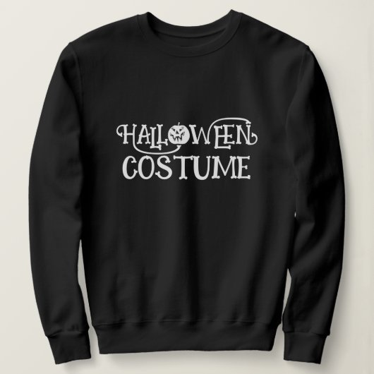 Pas HALLOWEEN KOSTUUM voor Vrouwen Grappige Gag Trui (Design voorkant)