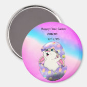 Pas Happy Easter-magneet aan Magneet (Voorkant / Achterkant)