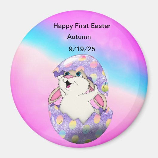 Pas Happy Easter-magneet aan Magneet (Voorkant)