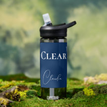 Pas helder koel water aan en prachtig blauw