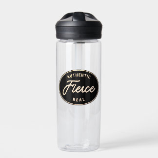 PAS HET AAN! 20 oz waterfles, "Fierce... Waterfles