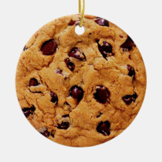 Pas het aan, Chocolate Chip Cookie Keramisch Ornament