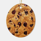 Pas het aan, Chocolate Chip Cookie Keramisch Ornament (Links)
