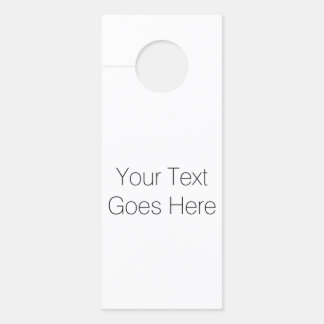 Pas het aan! deurhanger