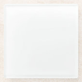 Pas het aan! glazen onderzetter (Voorkant)