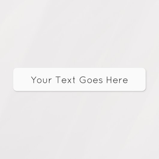 Pas het aan! labels (Design 1)