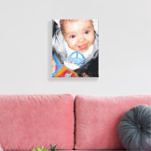 Pas het aan met Uw aangepaste foto Canvas Afdruk (Insitu (Woonkamer))
