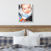Pas het aan met Uw aangepaste foto Canvas Afdruk (Insitu (Slaapkamer))