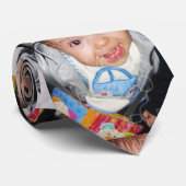 Pas het aan met uw dubbelzijdig fotopatroon stropdas (Opgerold)