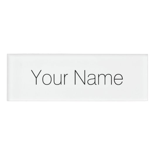 Pas het aan! naambadge (Voorkant)