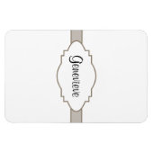 Pas het aan! naamplaat magneet (Horizontaal)