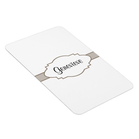 Pas het aan! naamplaat magneet (Rechterzijde)