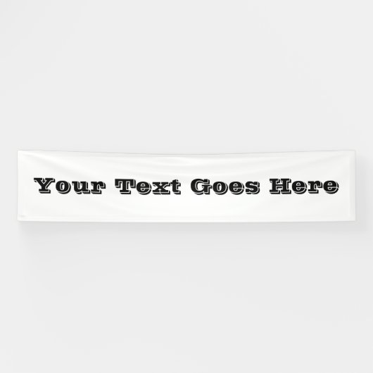 Pas het aan! spandoek (Horizontaal)