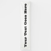 Pas het aan! spandoek (Verticaal)